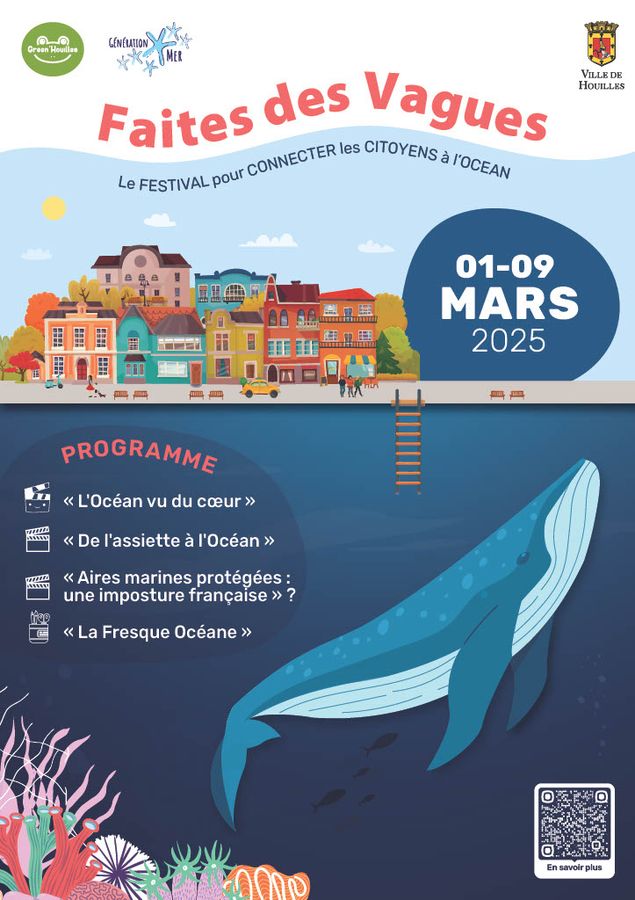 Faites des vagues, Festival pour la protection de l’océan du 1 au 9 mars 2025